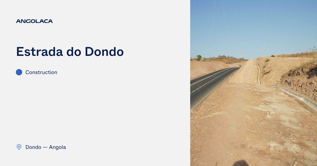 Estrada do Dondo | AngolACA | AngolACA